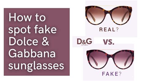 how to spot a fake dolce & gabbana sunglasses|authenticity card dolce gabbana.